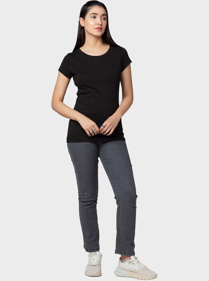 Crewneck T-shirts for Women-Smaaro™