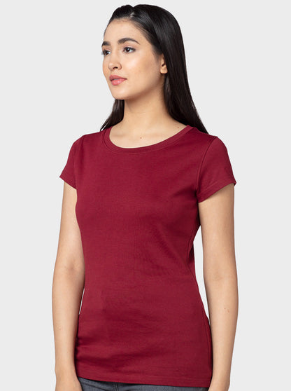Crewneck T-shirts for Women-Smaaro™