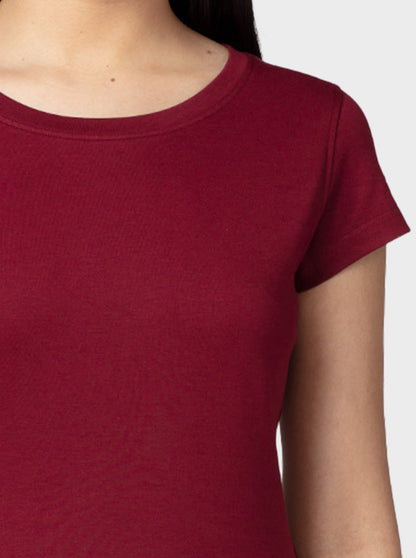 Crewneck T-shirts for Women-Smaaro™
