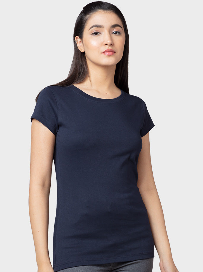 Crewneck T-shirts for Women-Smaaro™