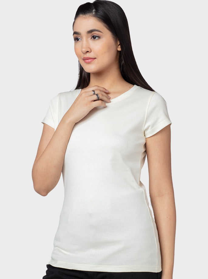 Crewneck T-shirts for Women-Smaaro™