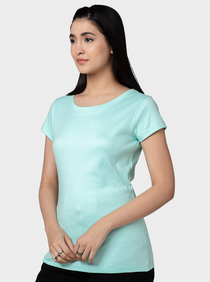 Crewneck T-shirts for Women-Smaaro™